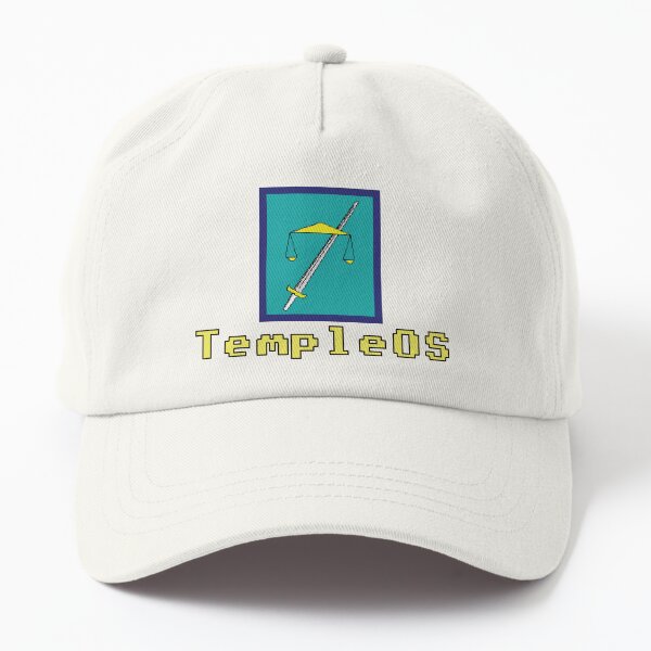 TempleOs merch Dad Hat