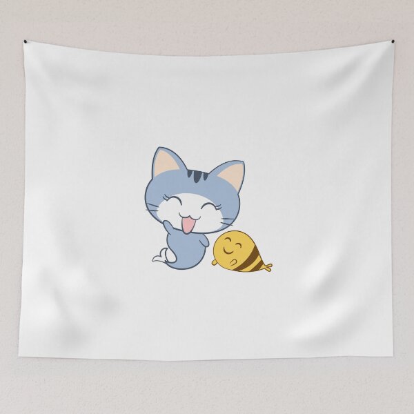 Item preview, Fun between fish and cat  designed and sold by Eoqastore1.