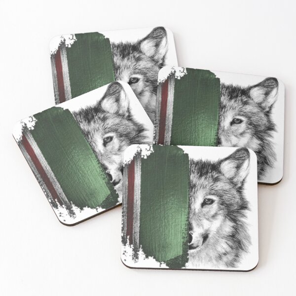 Item preview, Chechen flag with wolf designed and sold by adamedil.
