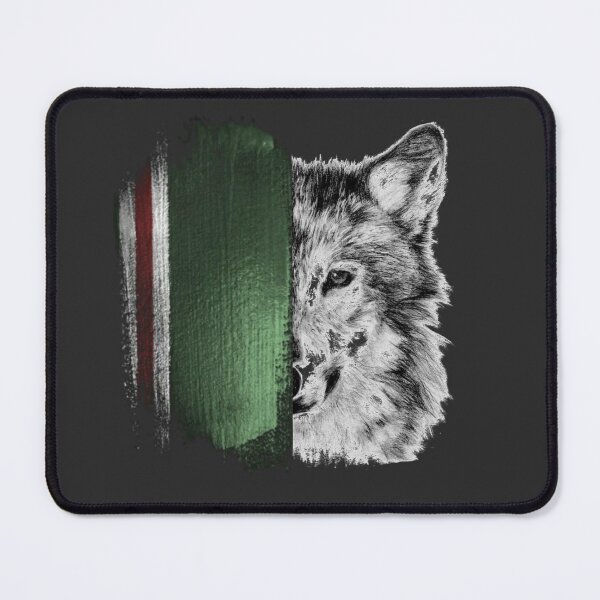 Item preview, Chechen flag with wolf designed and sold by adamedil.