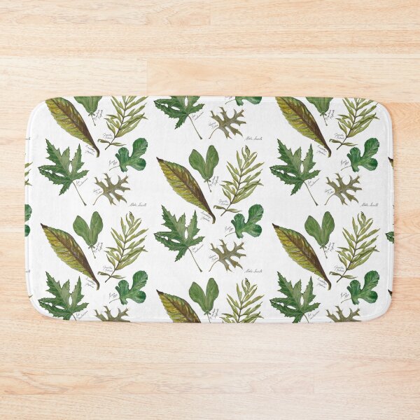 Item preview, Composition of tree leaves in watercolor designed and sold by Malu-Iriarte.