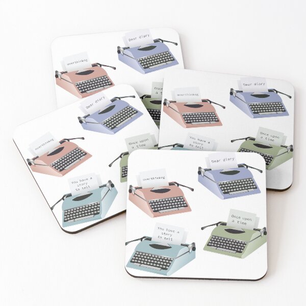 Item preview, set of typewriters with qoutes designed and sold by MimmyG.