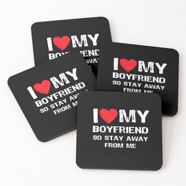 Item preview, I Love My Boyfriend Funny designed and sold by maxarus.