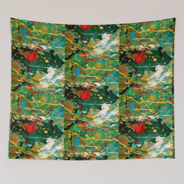 Item preview, Perception in Green by Adelaide Artist Avril Thomas designed and sold by AvrilThomasart.