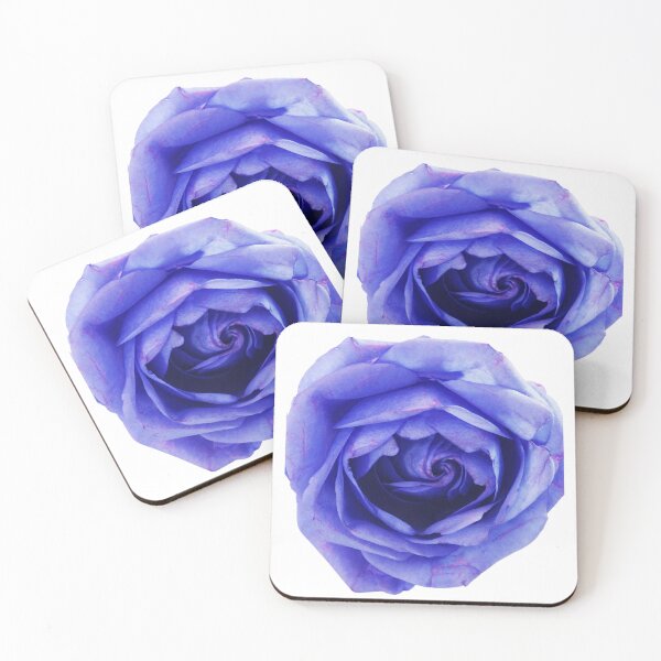 Item preview, Rose Flower Blue Pattern  designed and sold by DigitalGemArt.