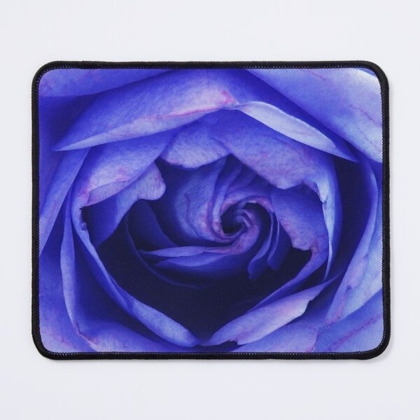 Item preview, Rose Flower Blue Pattern designed and sold by DigitalGemArt.