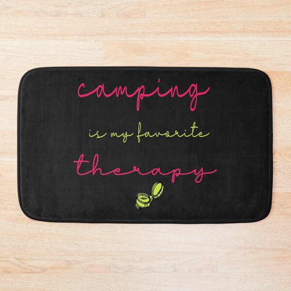 Item preview, acampar es mi terapia favorita, regalo de camping, camping, regalo de camping para niñas, regalo de camping padre designed and sold by adnane4off.