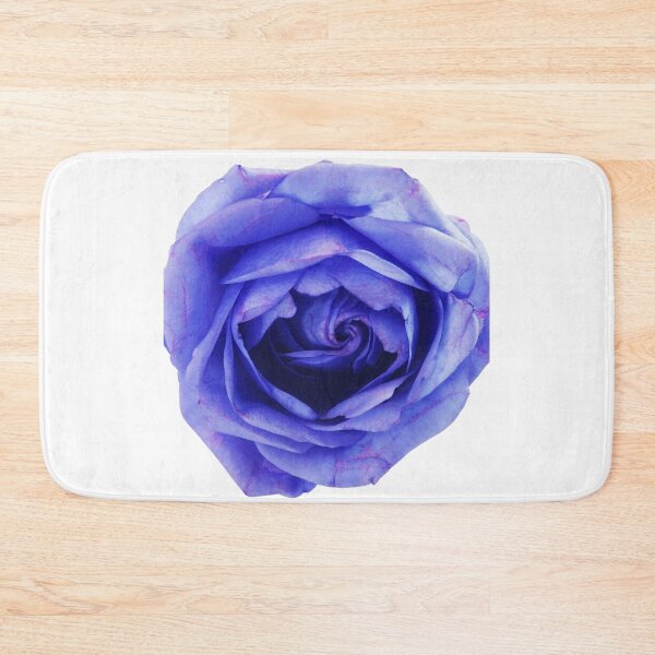 Item preview, Rose Flower Blue Pattern  designed and sold by DigitalGemArt.