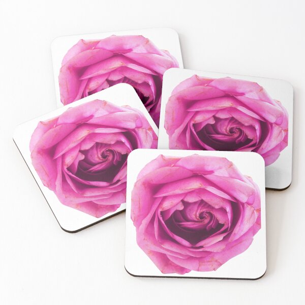 Item preview, Pink Rose Flower Pattern designed and sold by DigitalGemArt.