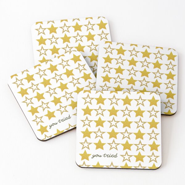 Item preview, You tried gold star designed and sold by Wild-Rose-.