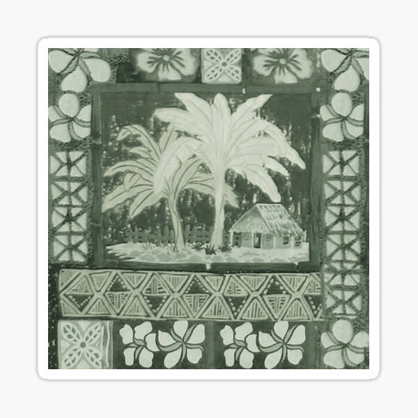 Item preview, Kona Coast Retro Aloha Shirt Print designed and sold by J Marielle Designs.