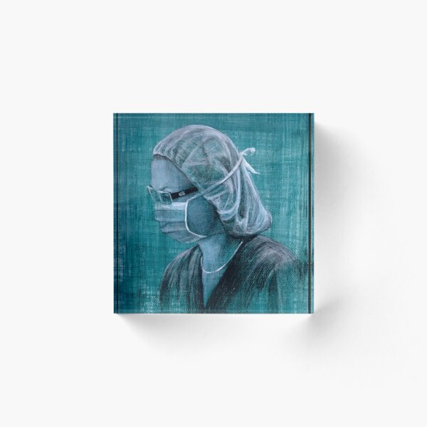 Item preview, Medical Rep Lou - Drawing by Adelaide Artist Avril Thomas - South Australian Artist designed and sold by AvrilThomasart.