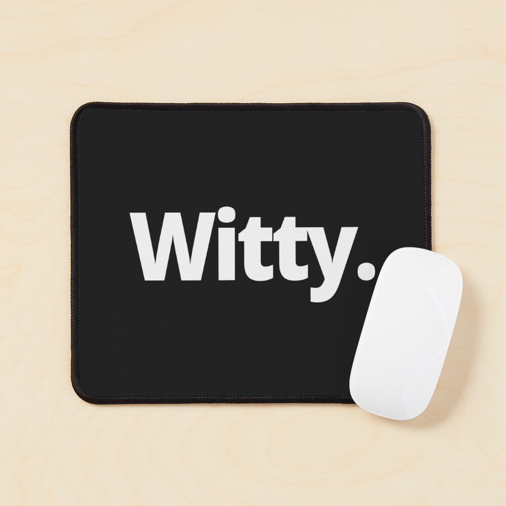 Item preview, Mouse Pad designed and sold by WittyChest.