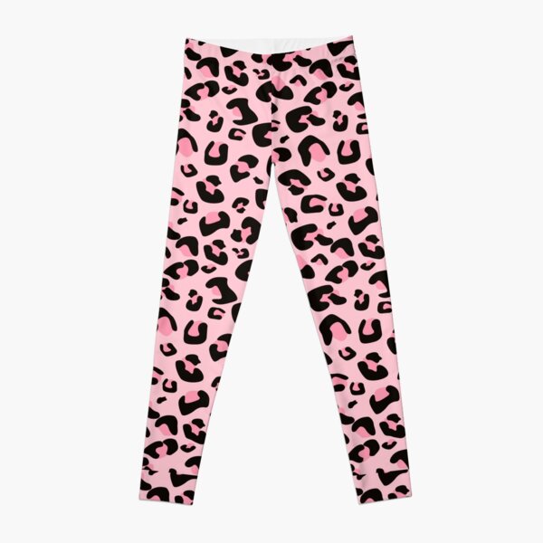 Hot Pink Leopard Leggings