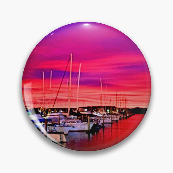 Item preview, RED SUNSET AT THE BAY designed and sold by Steffi August.