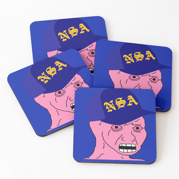 Item preview, Screaming NSA  Wojak  designed and sold by MumboWumbo.