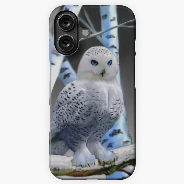 BLUE-EYED SNOW OWL