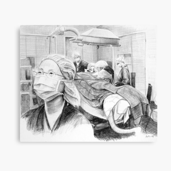 My Future My Past - Drawing by Adelaide Artist Avril Thomas - South Australian Artist Canvas Print