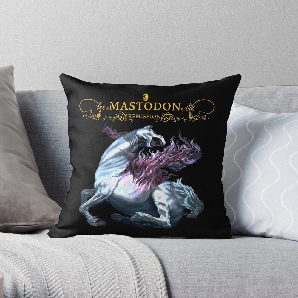 Special purchase Mastodon Remission Throw Pillow by OPMahabrata TP-GKHW5FK2