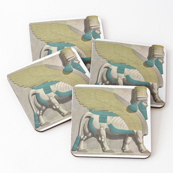 Item preview, Lamassu • Human-Headed Winged Bull designed and sold by amuseXpress.