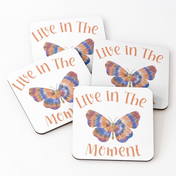 Item preview, Live in the Moment Butterfly designed and sold by HappyLifeCreate.