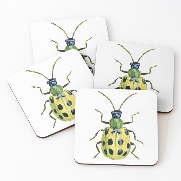 Item preview, Watercolor Beetle designed and sold by graphiteme.