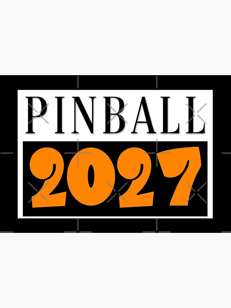 Disover Pinball 2027 Premium Matte Vertical Poster