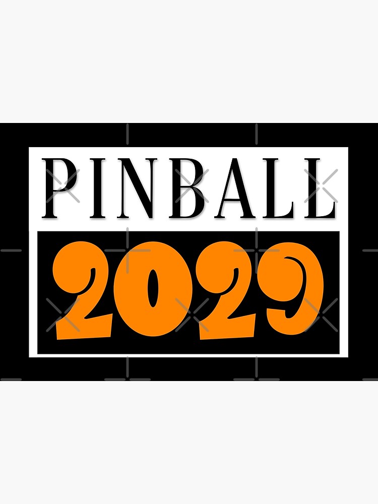 Disover Pinball 2029 Premium Matte Vertical Poster