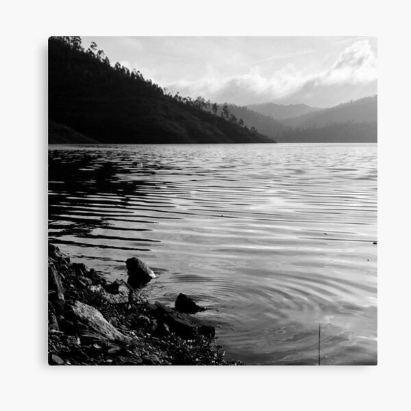 Barragem de Odeluca, Portugal. Canvas Print