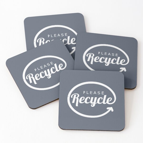 Item preview, Recycle Me Blue designed and sold by PrairieGrouse.