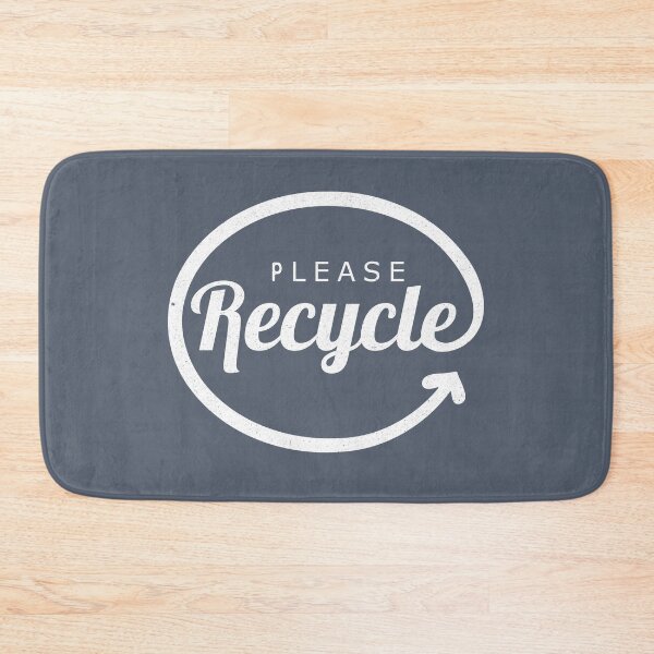 Item preview, Recycle Me Blue designed and sold by PrairieGrouse.