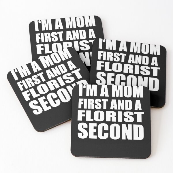 Item preview, I'm a mom and a florist funny graphical text designed and sold by RoguePixel.
