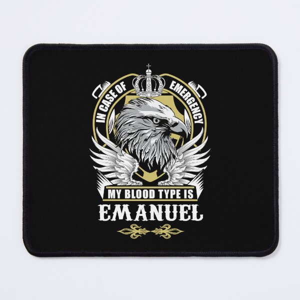Item preview, Emanuel Name T Shirt - In Case Of Emergency My Blood Type Is Emanuel Gift Item Tee designed and sold by gabridunc4.