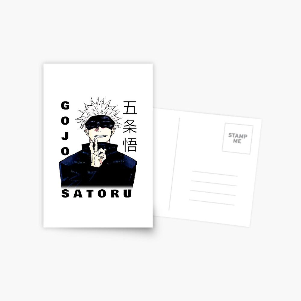 Satoru Gojo Hand Sign Jujutsu Kaisen Japanese Anime Jjk Gojo Manga