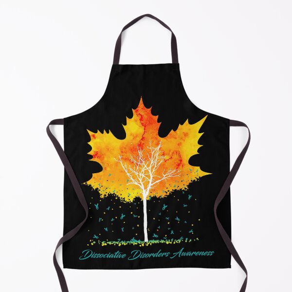 Item preview, Dissociative Disorders Awareness Maple Leaf Autumn Tree Orange Fall Leaves Season designed and sold by Sabfit.
