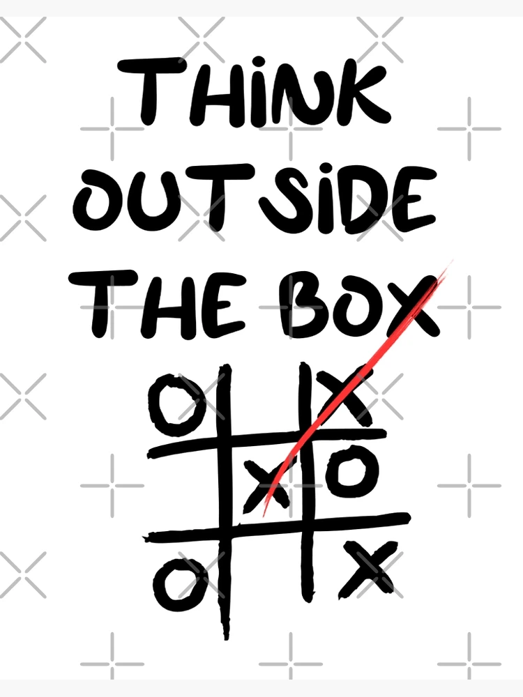 Tic Tac Toe Strategy Art Board Print for Sale by riakeva2