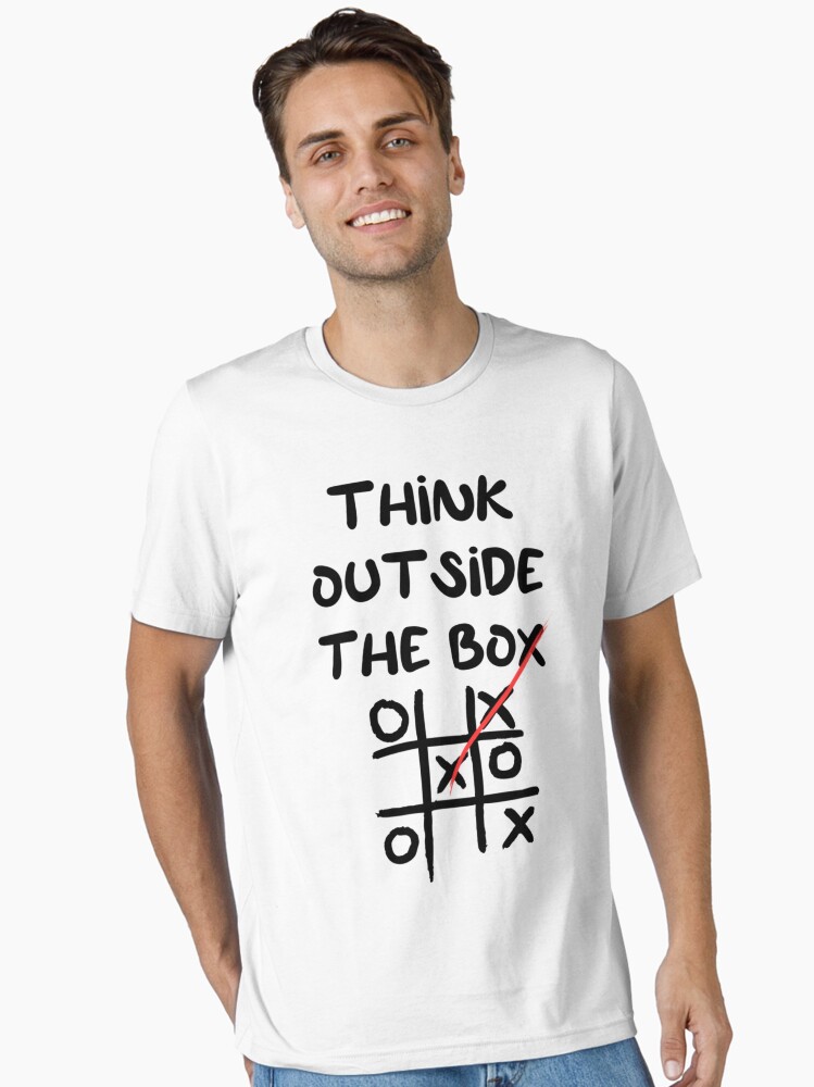 Tic Tac Toe Funny Game Shirt. Outside The Box Geek Nerds Tic Tac Toe Funny Game Shirt. Outside The Box Geek Nerds