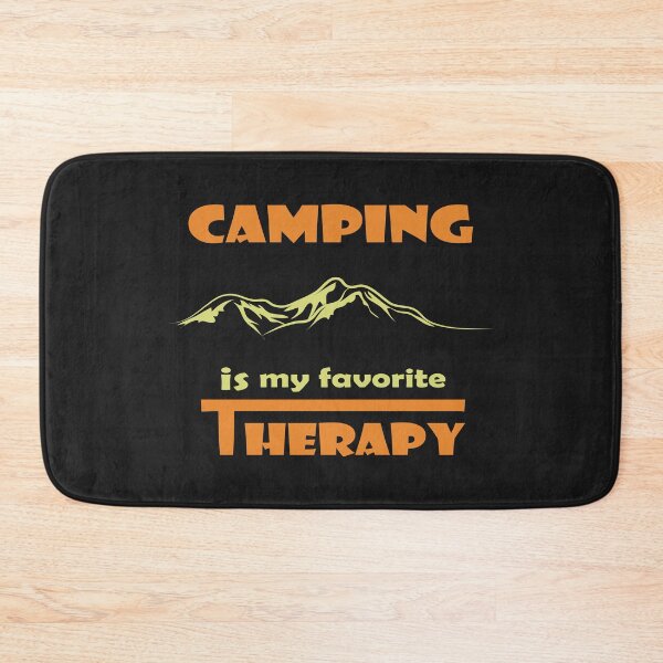 Item preview, acampar es mi terapia favorita, regalo de camping, camping, regalo de camping para niñas, regalo de camping padre designed and sold by adnane4off.