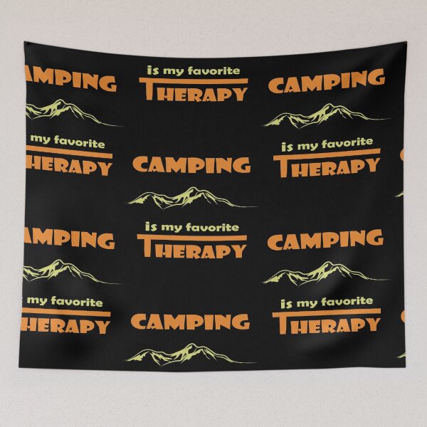 Item preview, camping is my favorite therapy,camping gift,camping, camping gift for girls ,father camping gift designed and sold by adnane4off.