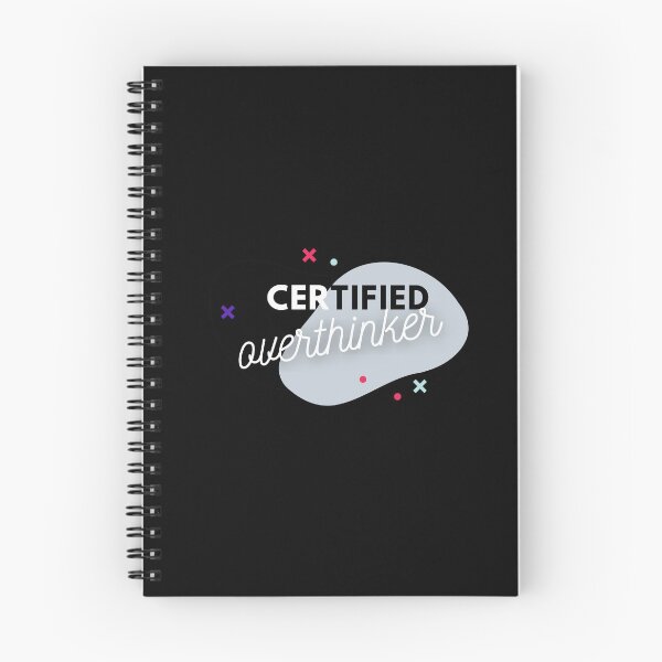 Item preview, certified overthinker designed and sold by Abeer’s Art.