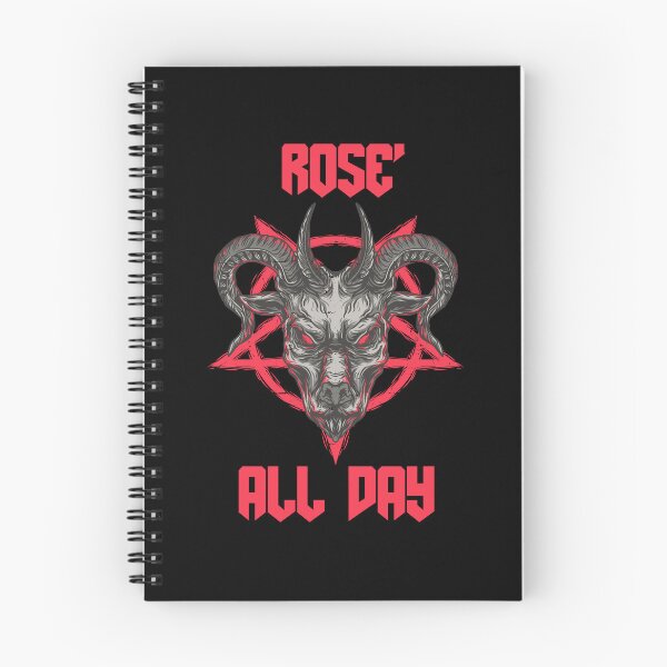 Item preview, Rose All Day With The Devil Dark Metal designed and sold by IronicBGear.
