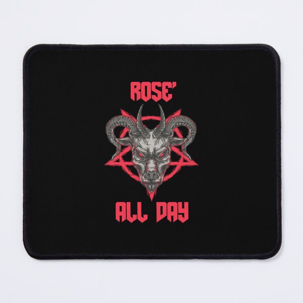 Item preview, Rose All Day With The Devil Dark Metal designed and sold by IronicBGear.