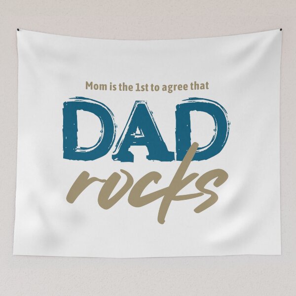 Item preview, Dad rocks! designed and sold by Cane & Abel Creations ..