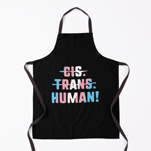 Item preview, Cis Trans Human LGBT Pride Trans Rights designed and sold by QueenOfPrint.