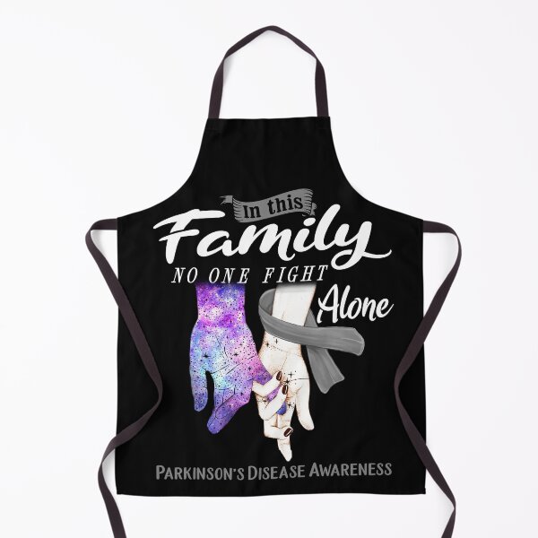 Item preview, In This Family No One Fights Alone PARKINSON'S DISEASE Awareness designed and sold by Mnrshirley.