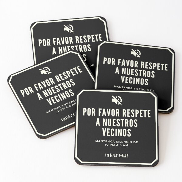 Item preview, Letrero Guarde Silencio - Negro designed and sold by Pelof.