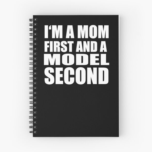 Item preview, I'm a mom and a model funny graphical text designed and sold by RoguePixel.