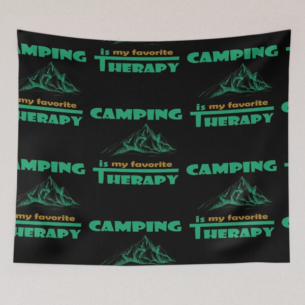 Item preview, camping is my favorite therapy,camping gift,camping, camping gift for girls ,father camping gift designed and sold by adnane4off.