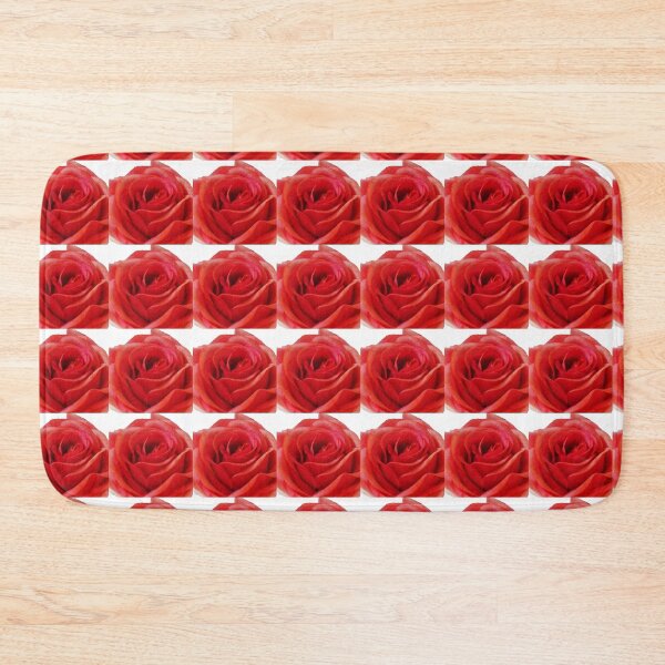 Item preview, Red Rose Pattern designed and sold by DigitalGemArt.