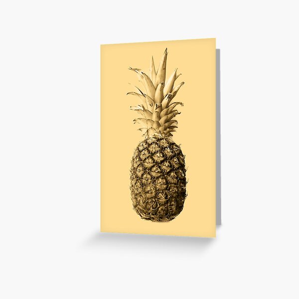 Pineapple 03 Grußkarte